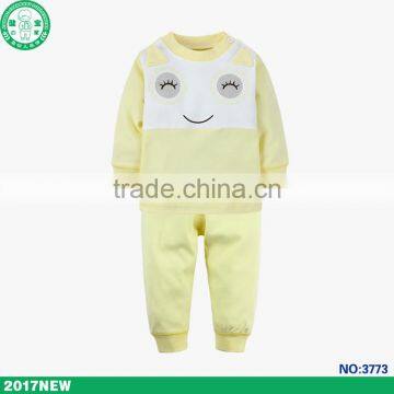 Beautiful Design Custom Printing Full Sleeve 2 Pcs Children Clothes Kids Pajamas photo-2