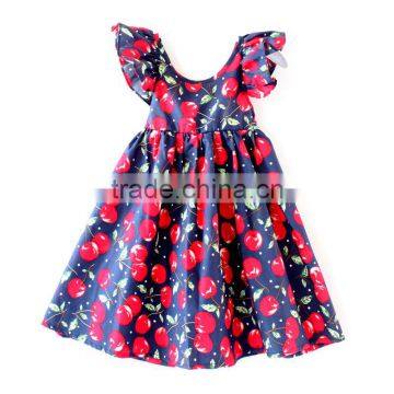 ShiJ Children's Clothing Summer Cute Cherry Baby Dresses photo-4