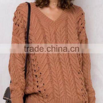 Runwaylover 152 New Design 2017 Ladies Fashion Knitted Hollow Out T-Shirt