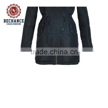 Womens Faux Fur Coat Long Down Coat With Fur photo-6