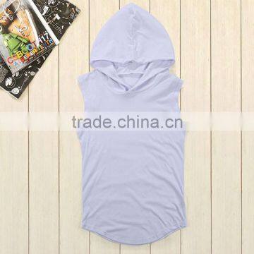 Polyester & Cotton Men Athletic Tank, Different Size for Choice, Solid, More Colors for Choice, Sold By PC photo-2