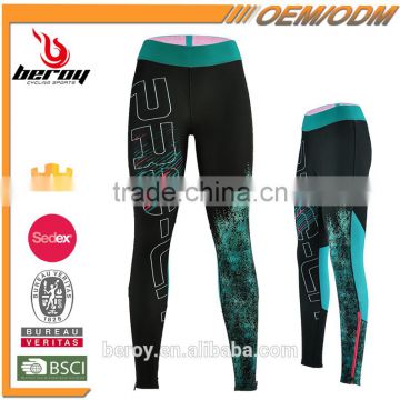 BEROY custom women's sports wear,yoga fitness gym jogging running compression pants