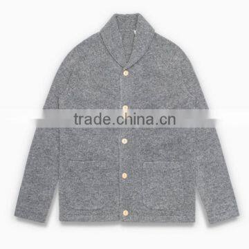 Men's Lowest Price Button up Thick Cardigan Sweaters With Pockets photo-4