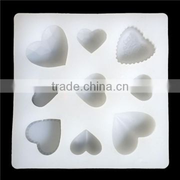 Silicone Resin Mold Square White 9.3cm x 9.3cm