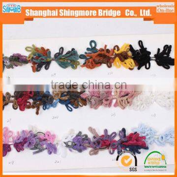 China Hand Knitting Yarn Supplier Hot Wholesale Novelty Texile Polyester Yarn Big Loop Acrylic Fancy Knitting Yarn photo-6