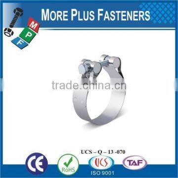 Made in Taiwan Stainless Steel Types of Hose Clamps Small Hose Clamps Round Hose Clamp photo-6
