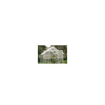 CHEAP 10MM UV TWIN-WALL SMALL POLYCARBONATE HOBBY GREENHOUSE USE GARDEN AND YARD 8' X 10'  RH0810