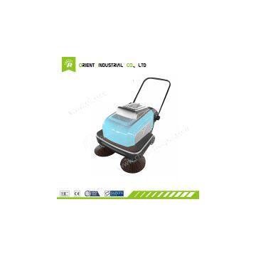 Electric Walk Behind Driveway Sweeper China Compact Sweeper photo-2