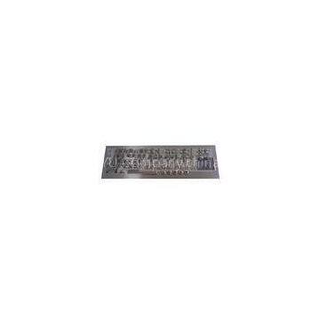 Rear Mounted Industrial Keyboard With Touchpad , 66 Key , CE , FCC Approved