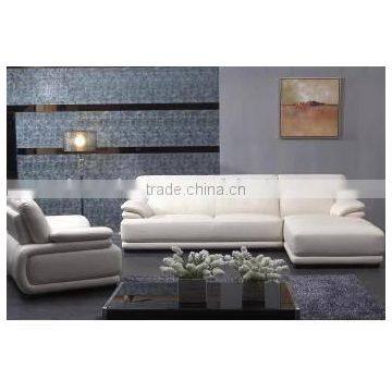 White Household Leather PVC Match Sofa