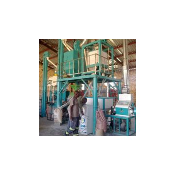 Zambia Maize Meal Machine 10T Per D