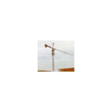 Safe Leg Fixing Type Fixed Tower Crane For Civil Buildings , 50m Jib Length