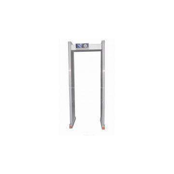 Multi-zone walk through metal detector