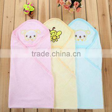 Lots deisgns softtextile bamboo baby hooded towel with hood