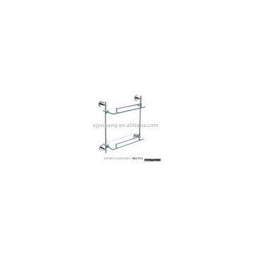 bathroom accessories,glass shelf,glass rack,bathroom fitting,glass bathroom shelf, single glass shelf,double glass shelf