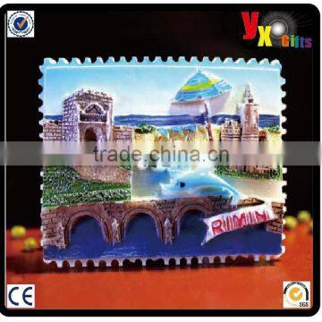 TOURIST SOUVENIR Resin 3D FRIDGE MAGNET -- Rimini , Italy