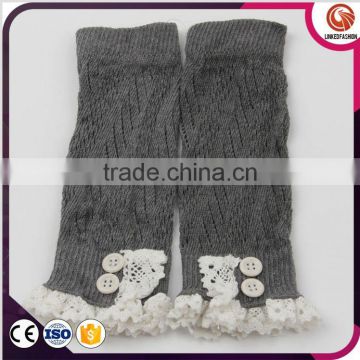 New patterns knitted winter Leg Warmers for women