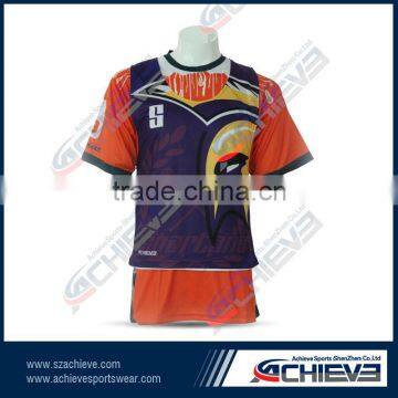 Blank design knitted training sublimated lacrosse jersey /practice jersey for team fans