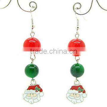 Alloy Christmas Earrings Craft jewelry