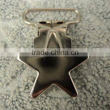Nickel Free Baby Bear Shape Metal Pacifier Clip/Suspender Clips photo-6