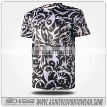 2017 best selling sublimated polyester dry fit cheap tshirts