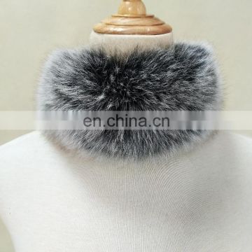 2017 Fashion Real Cape Shawl Collar Wholesale Fox Fur Ladies Winter Scarf