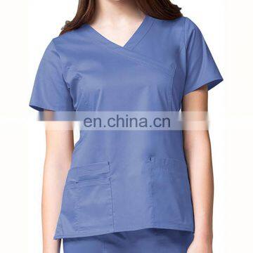 Women Fashionable Nurse Uniform Designs Europe Medical Scrubs Suit