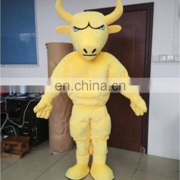 Custom bull mascot costume character bull mascot for sale