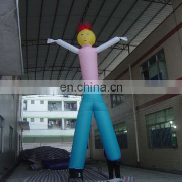 Sunway Used Advertising Inflatable Flying Air Dancer, Yellow Inflatable Air Dancer Costume