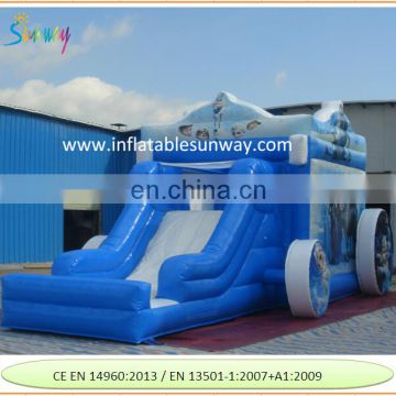 Frozen Free Fall Bouncy Castle,Pumpkin Coach Inflatable Castle