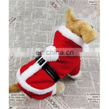 New Year Pet Santa Claus Cloth Dog Christmas Costume