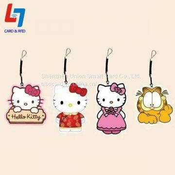 Cutest and Popular Easy Carry RFID Epoxy Bus Tags With Crystal-Clear
