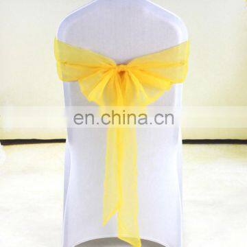 Modern Design Wholesale Organza Chair Sash