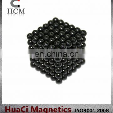 Colorful Neodymium 5mm Black magnetic ball toy