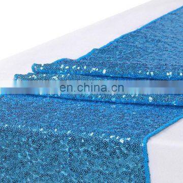 sequin table runner for banquet decoration
