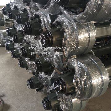 Shandong factory supplies all kinds of trailers axle 13 tons - 16 tons container semi trailer bridge.