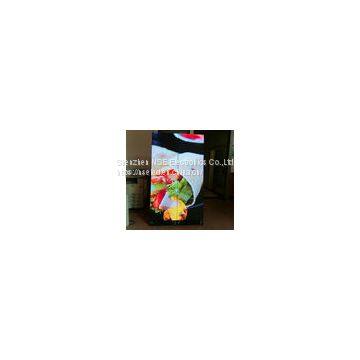 Linkable Indoor WIFI/USB Control Clear LED Poster for Shopping Mall Advertising