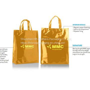 Fashion Design Clear PVC Plastic Ice Bag Chiller Bag Wine Travel Handbag Promotion photo-2