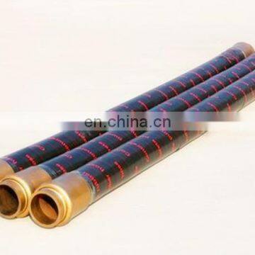Steel Wire Reinforcement 4 Layers Steel Wires Concrete Rubber Gas Hose Pipe Hebei Lianxing Concrete Pump Hose is Mainly Used to