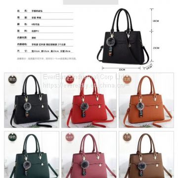 Fashion PU leather handbag shoulder bag lady bag women bag spring autumn designer brand