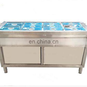 Tabletop/verticle induction electric glass food warmer display showcase marine food warmer