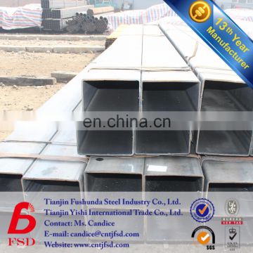 building material of rectangular hollow section steel pipe carbon steel pipe