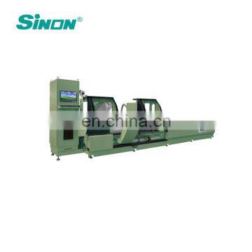 Aluminum Window Machinery CNC Double Head Precision Any Angle Cutting Saw