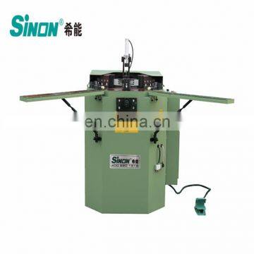 aluminium door and window making machine corner crimping