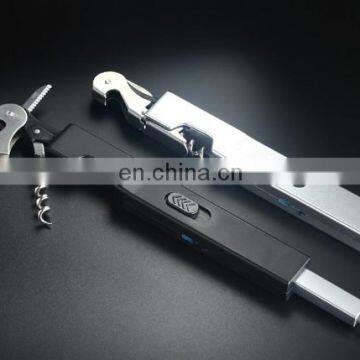 2019 New Multifunction Bbq Arc Lighter USB Rechargeble, Windproof Electric Lighter With Opener and Knife