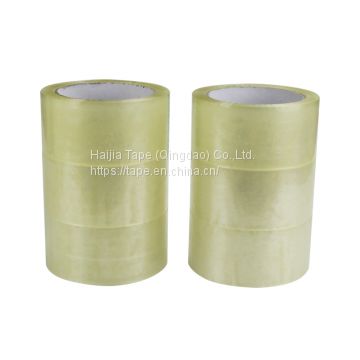 Transparent Clear Bopp Personalized Packing Tapes Printed Packaging Tape With Water Based Pressure Sensitive Adhesive