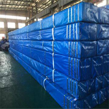 PVC Plastic Package Welded Rectangular Square Steel Pipe / Tube / Hollow Section