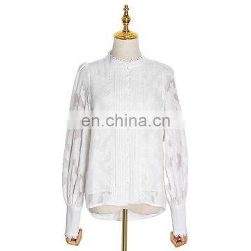Blouses Clothes Clothing Tops Shirt Vintage Fashion Long Sleeve 2020 Large Size Women Ladies