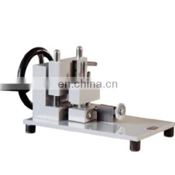 QK-20 Rubber / Plastic / Pipe Manual Charpy Izod Notch Specimen Making Broaching Machine