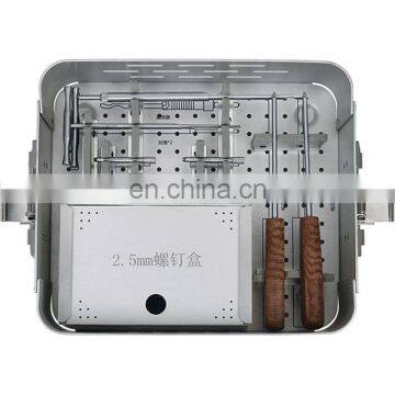 Popular Sales Orthopedic Surgical Veterinary Surgical Instrument Kit 2.5mm Locking Plate Instruments Set and Equipment